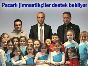 Pazarlı Cimnastik&ccedil;ilerin Rizede destek turu