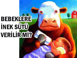 Bebeklere inek sütü verilebilir mi?