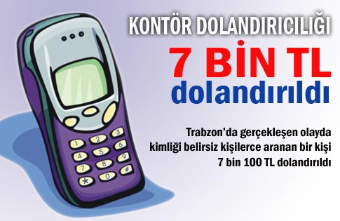 TELEFON DOLANDIRICILARI YİNE İŞ BAŞINDA