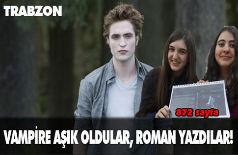 VAMPİRE AŞIK OLDU, ROMAN YAZDILAR!