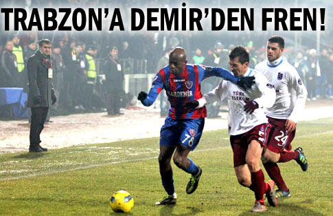 Trabzonspora Karabükspor çelmesi!