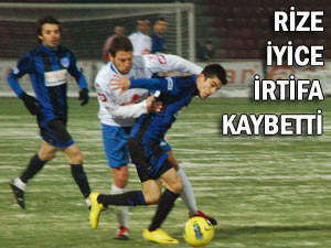 Çaykur Rizespor Gaziantepte buz kesti...