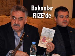 Bakanlar, Hayati Yazıcı ve Suat Kılıç Rizede