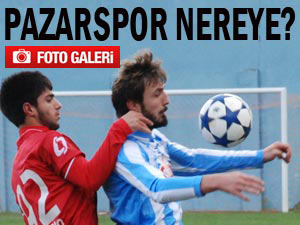 Pazarspor evinde Sancaktepeye mağlup