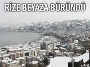 RİZEDE 237 KÖY YOLU ULAŞIMA KAPANDI