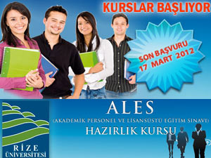 RÜnün sertifikalı eğitim kursları başlıyor