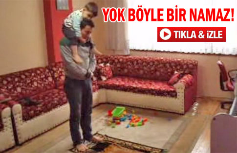 Ordulu babanın namaz kılarken zor anları
