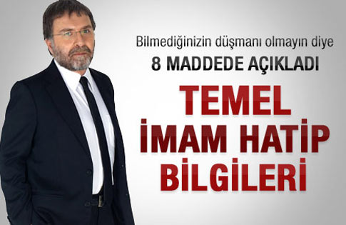 Ahmet Hakan açık açık imam hatipleri yazdı