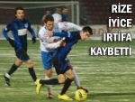 Çaykur Rizespor Gaziantepte buz kesti...