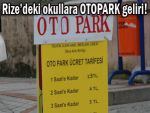 Rizedeki okullar 15 tatilde para kazanıyor!