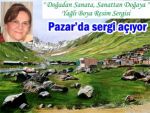 Pazarlı Ressam Köseoğlu, Pazarda sergi açıyor